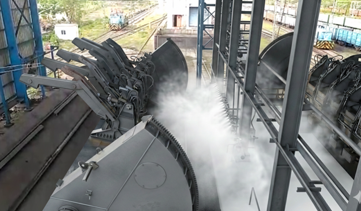 Conveyor Belt Dust Suppression